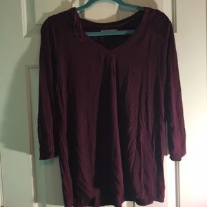 Casual 3/4 length sleeves